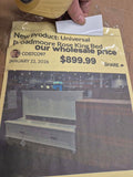 Universal Broadmoore Rose King Storage Bed - Pickup Only