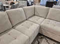 Thomasville Ellsford 2 piece Fabric Sectional Beige - Pickup Only