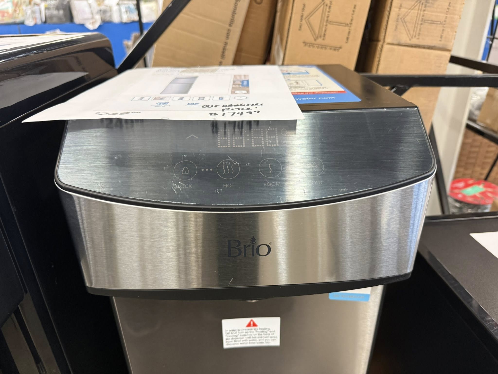 Brio 740 Series Self Cleaning Bottom Load Water Cooler
