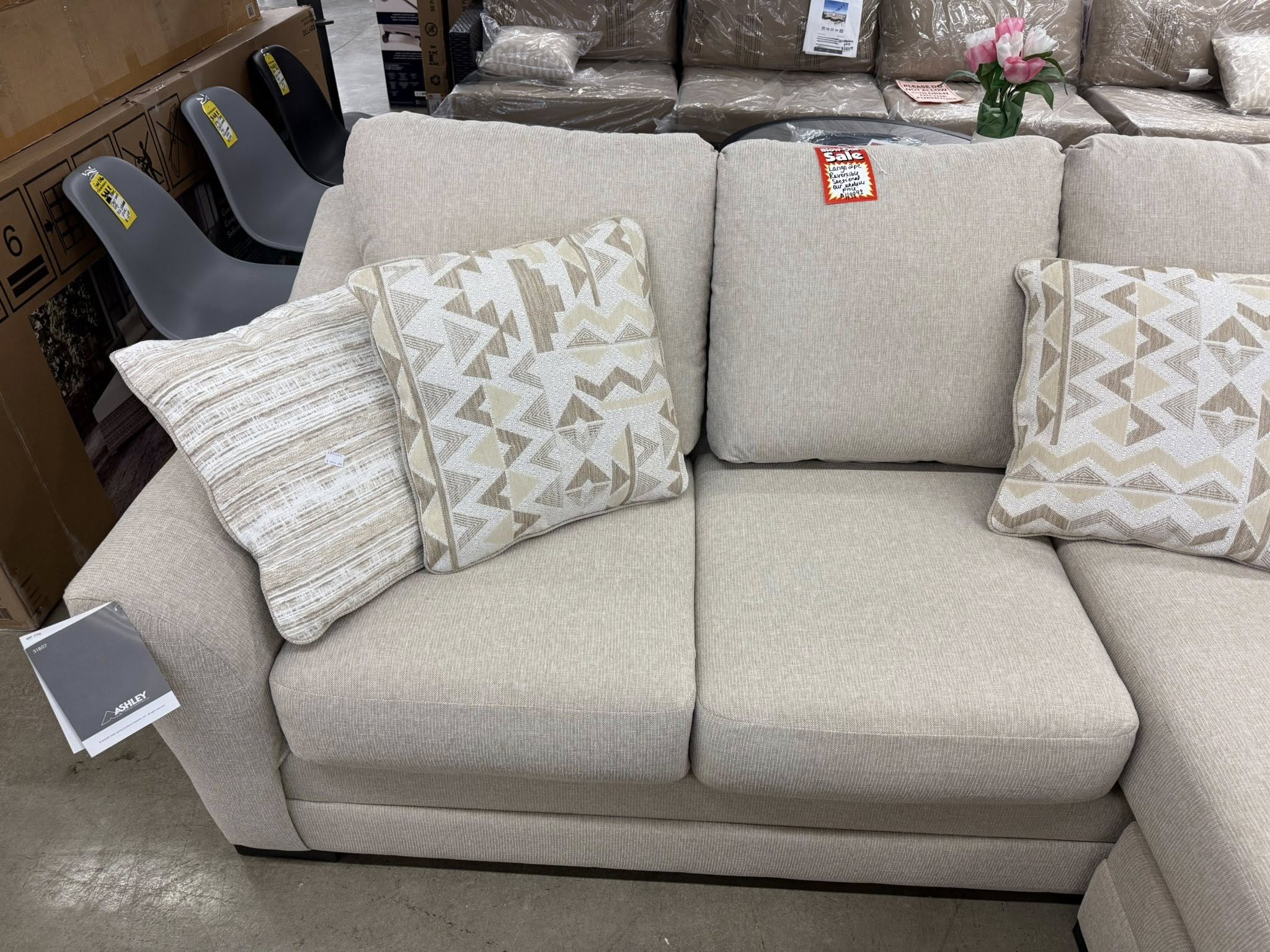 Lango 2 Piece Reversible Sectional - Pickup Only