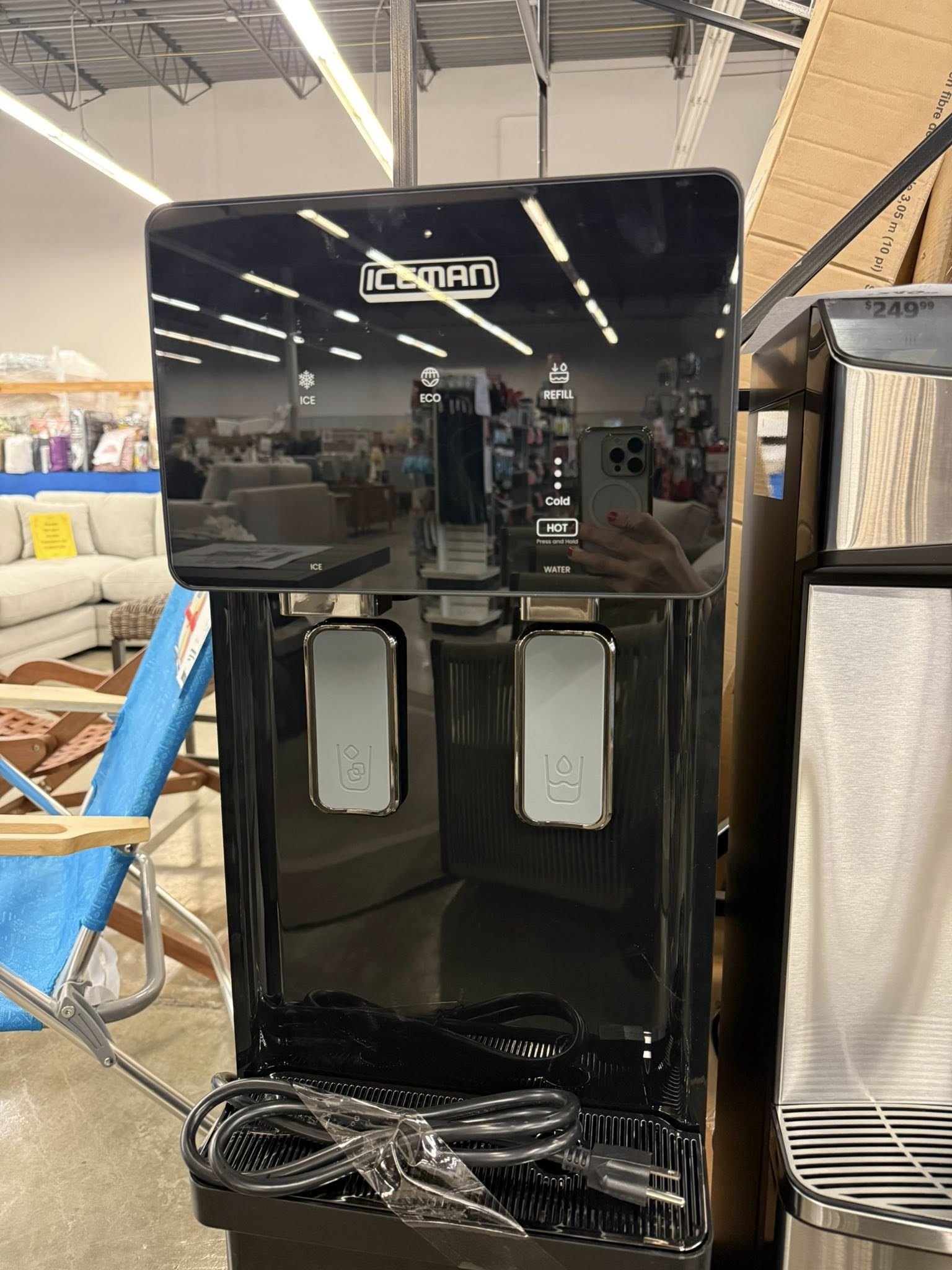 Iceman Bottom Loading Water Dispenser & Ice Maker