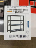 Gorilla Rack Industrial Shelving 77” x 24” x 72” - Pickup Only