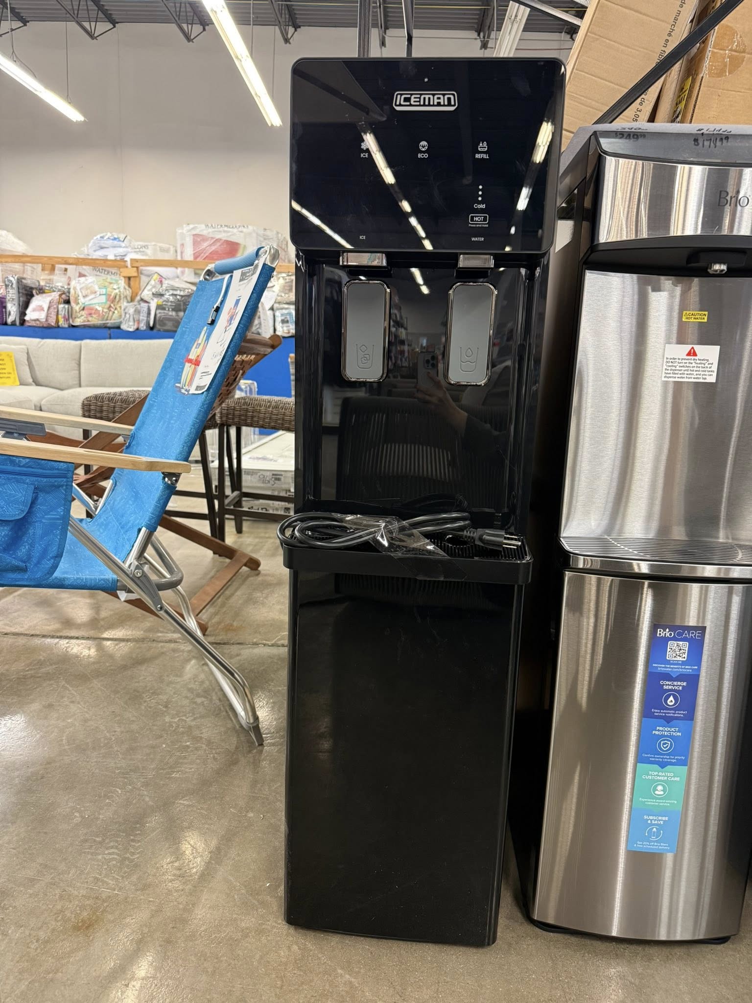 Iceman Bottom Loading Water Dispenser & Ice Maker