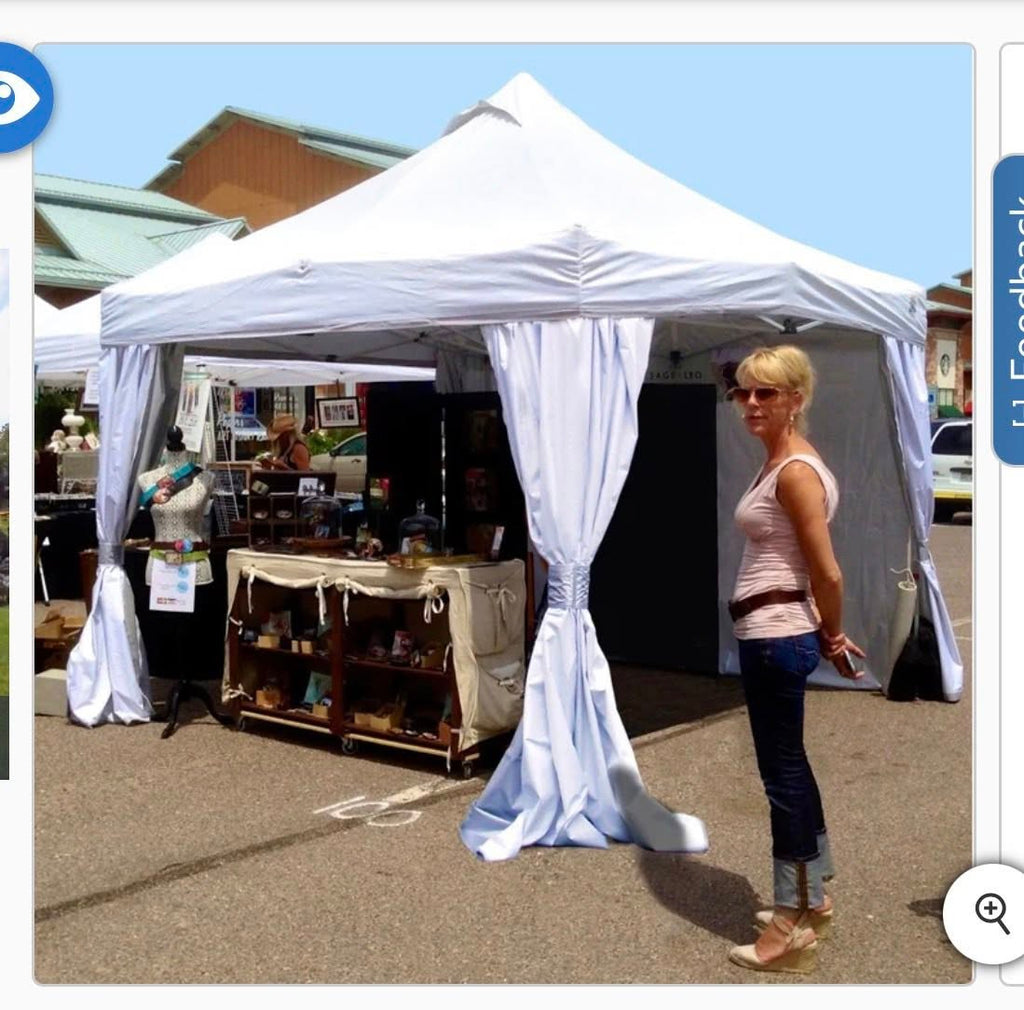 UnderCover 10' x 10' Instant Canopy with Side Walls - Pickup Only