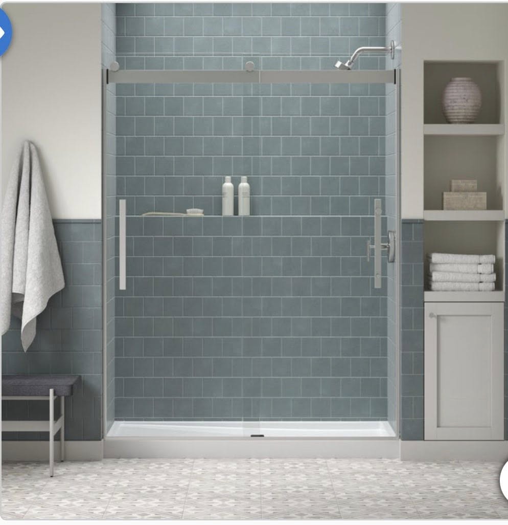 Kohler Tellin Shower Door 78” x 59” - Pickup Only
