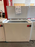 7.0 cu ft Manual Defrost Chest Freezer in White Garage Ready - Pickup Only