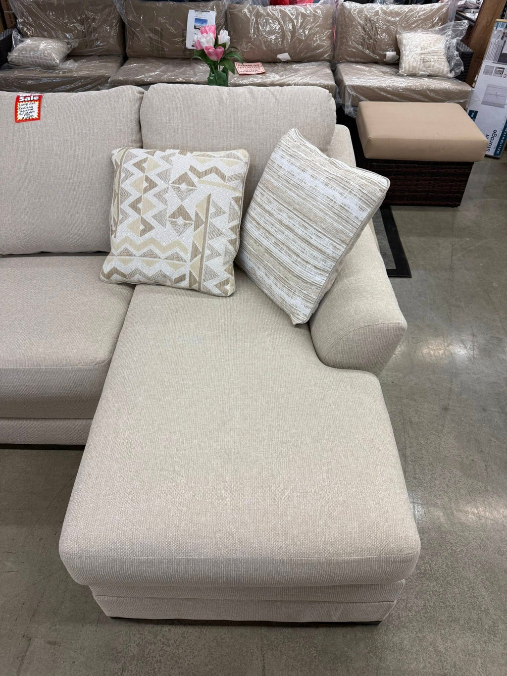 Lango 2 Piece Reversible Sectional - Pickup Only