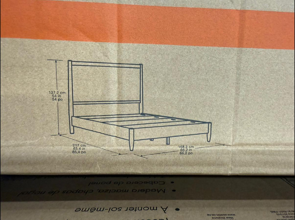 Marina Del Ray Bed Queen - Pickup Only