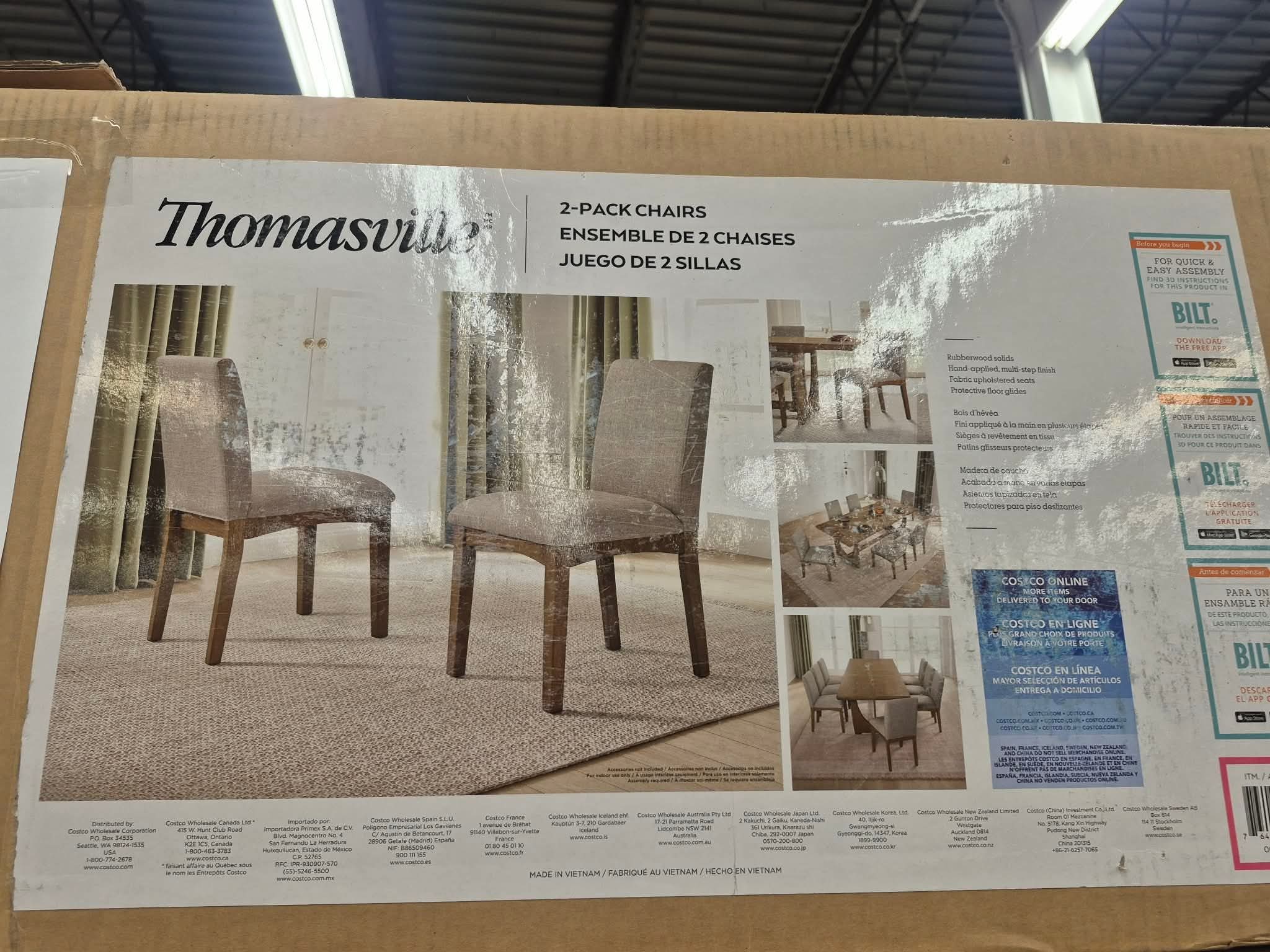 Thomasville Carmel Valley Dining Chairs, Set of 2